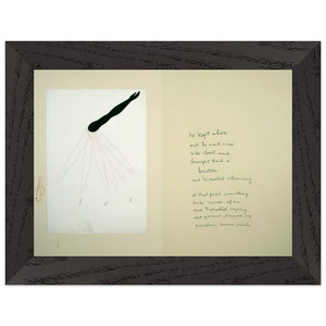 Louise Bourgeois  SUBLIMATION 2002 Premium Wooden Framed Art Print / Poster