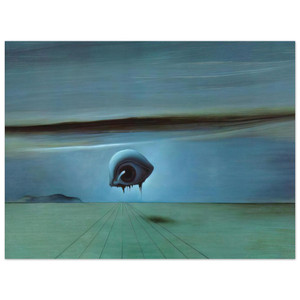 Salvador Dali  THE EYE Aluminum Print