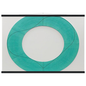 Robert Mangold  RING IMAGE C 2008 Museum-Quality Matte Paper Poster with Hanger