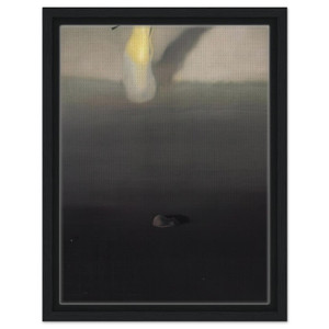 Salvador Dali  ON THE SEASHORE Framed Canvas