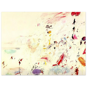 Cy Twombly  Bay of Naples Aluminum Print