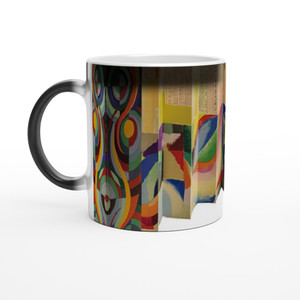 Sonia Delaunay - Trans Siberian & Jehanne 1913 Magic Ceramic Mug