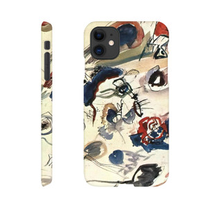 Wassily Kandinsky - FIRST ABSTRACT WATERCOLOR 1910 Slim case