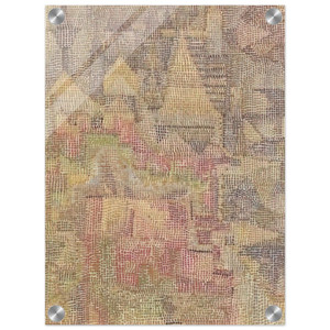 Paul Klee  CASTLE GARDEN 1931 Acrylic Print