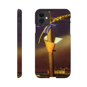 Salvador Dali - BLUE KNOT AND EAR OF WHEAT NEXT TO THE CASTLE Slim case