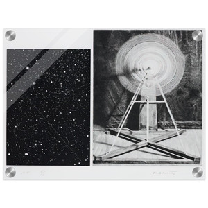 Vija Celmins  CONCENTRIC BEARINGS A 1984 Acrylic Print