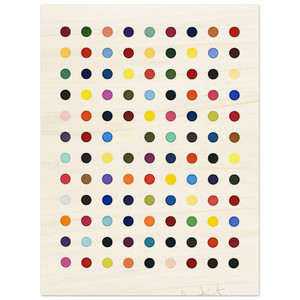 Damien Hirst  FLUMEQUINE Wood Print