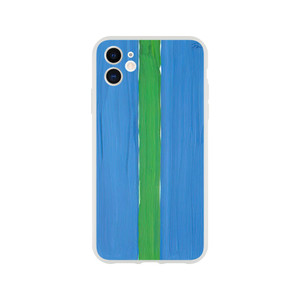 Gunther Forg  Composition bleue et verte  1988 Flexi case