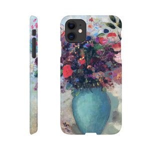Odilon Redon - FLOWERS IN A TURQUOISE VASE Slim case
