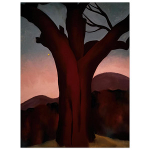 Georgia OKeeffe  Autumn Trees  Chestnut Tree Aluminum Print
