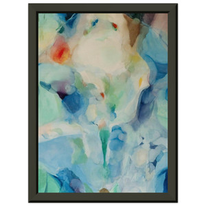 Alice Baber  Before Songs Premium Metal Framed Art Print / Poster