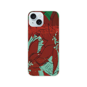 Andy Warhol - Poinsettias Flexi case