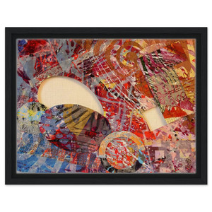 Sam Gilliam  Manet III Framed Canvas