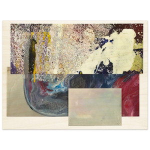 Sam Gilliam  Newly Little Wood Print