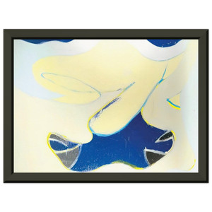 Norman Bluhm  Io  1973 Premium Metal Framed Art Print / Poster