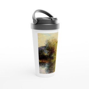 claude monet - Isleets at Port-Villez Travel Mug