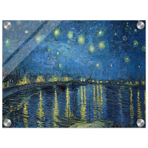 Vincent van Gogh  Starry Night Over the Rhone Acrylic Print