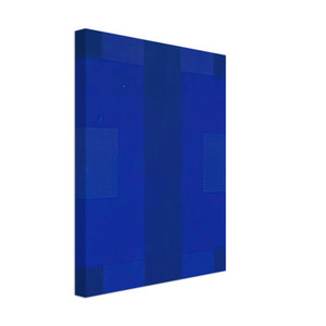 Ad Reinhardt  Blue Painting  1953 Canvas