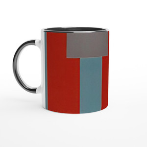 Sam Gilliam - Castle Banner 5 Ceramic Mug with Color Inside