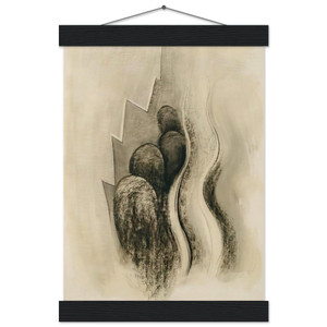 Georgia OKeeffe  Drawing XIII Museum-Quality Matte Paper Poster with Hanger