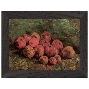 Vincent van Gogh Still Life with Apples N2 Premium Wood Framed Print