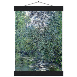 claude monet The Willows on the River Museum Quality Matte Poster with Hanger