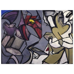 Grace Hartigan  FRANK OHARA 1926 1966 1964 Wood Print