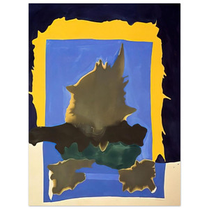 Helen Frankenthaler  Interior Landscape  1964 Aluminum Print