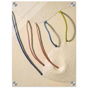 Eva Hesse  TOMORROW S APPLES 5 IN WHITE 1965 Acrylic Print