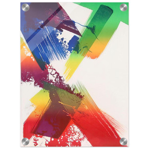 Paul Jenkins  Untitled  1983 N4 Acrylic Print