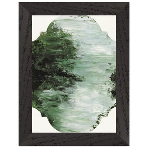 Cy Twombly  Untitled Part VI Premium Wooden Framed Art Print / Poster