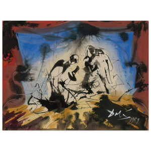 Salvador Dali  NATIVITY 1959 Aluminum Print