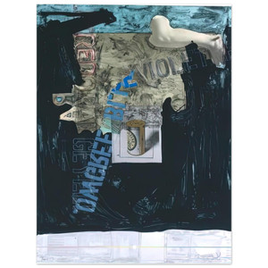 Jasper Johns  DECOY 1971 Aluminum Print