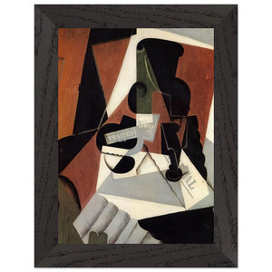 Juan Gris  STRAWBERRY JAM 1917 Premium Wooden Framed Art Print / Poster