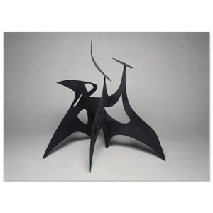 Alexander Calder  MUCH PIERCED 1947 Fine Art Poster / Art Print