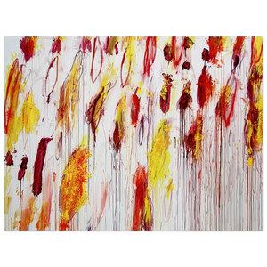 Cy Twombly  Lepanto Part IV Aluminum Print