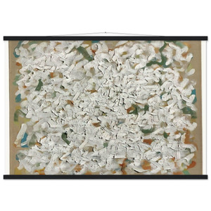 Robert Ryman  Untitled  1963 N7 Museum-Quality Matte Paper Poster with Hanger