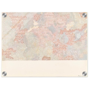 Nancy Graves Maskelyne DA Region of Moon Lunar Maps 1972 Acrylic Print