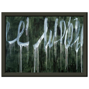Cy Twombly III Notes Salalah Note I Premium Metal Framed Art Print / Poster