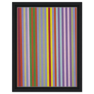 Gene Davis  Sweet Carburetor  1969 Framed Canvas