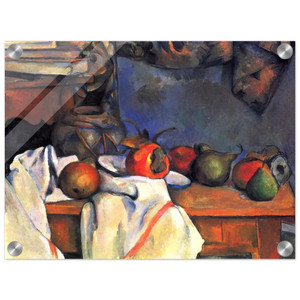 Paul Cezanne  Still Life with Pomegranate and Pears Acrylic Print