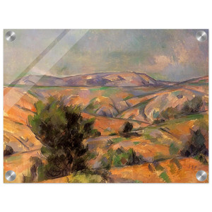 Paul Cezanne  Mount SainteVictoire Seen from Gardanne Acrylic Print