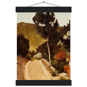 Paul Cezanne  Road in Provence Museum-Quality Matte Paper Poster with Hanger