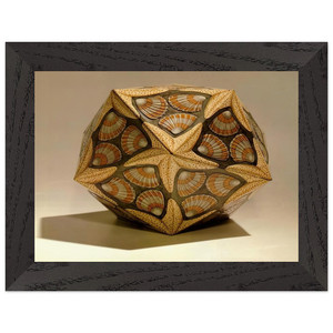 MC Escher  VERBLIFE TIN Premium Wooden Framed Art Print / Poster