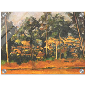 Paul Cezanne  Village in the Provence Acrylic Print