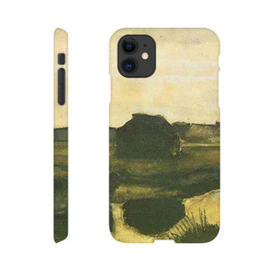 Vincent van Gogh - Landscape with a Stack of Peat and Farmhouses Slim case