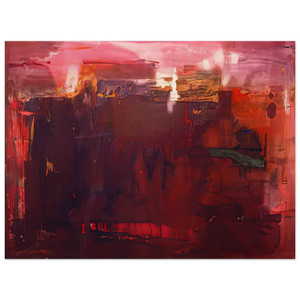 Helen Frankenthaler  Carousel 1979 Wood Print