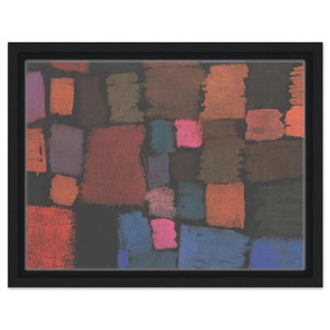 Paul Klee  COMING TO BLOOM 1934 Framed Canvas