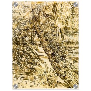 Vincent van Gogh  Tree with Ivy in the Asylum Garden Acrylic Print