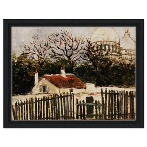 Maurice Utrillo  SACRE COEUR 2 Framed Canvas